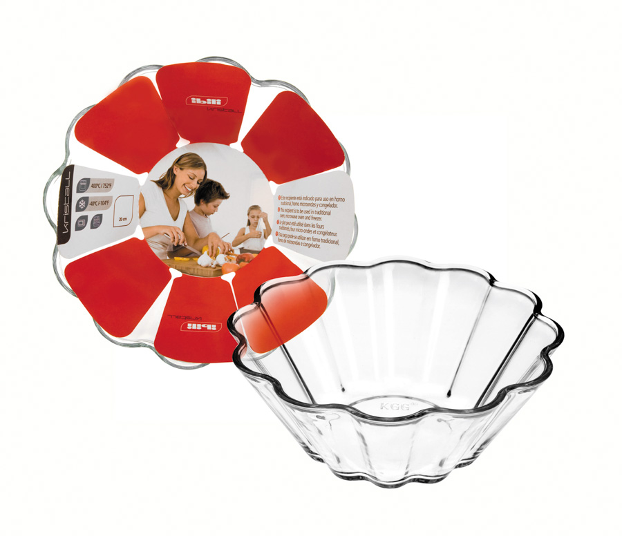 MOULE A BRIOCHE KRISTALL 20X8 CM