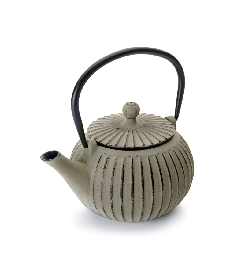 cafetera italiana toscana azul y madera 3/6 con reductor