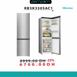 HISENSE Frigo-congélateur (RB3K330SAIC)