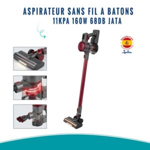 Jata ASPIRATEUR SANS FIL 11KPA 160W